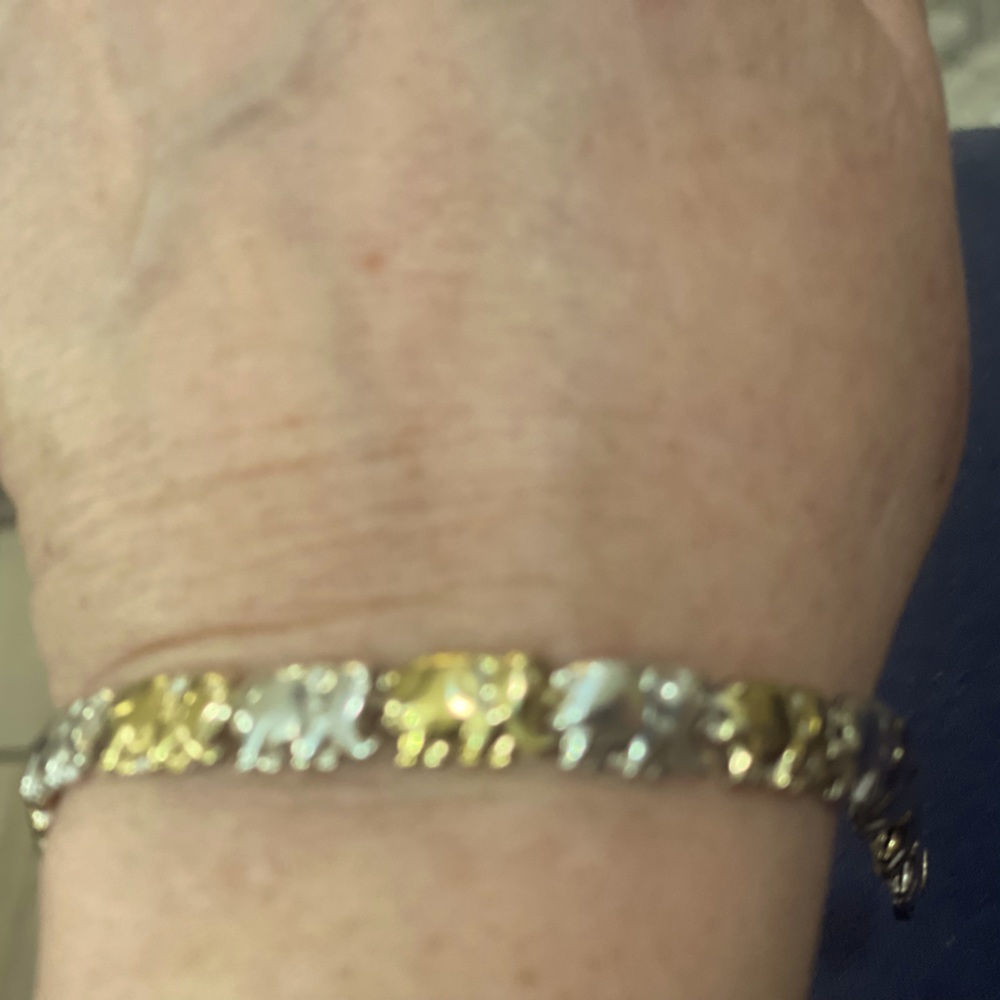 Beautiful elephant bracelet